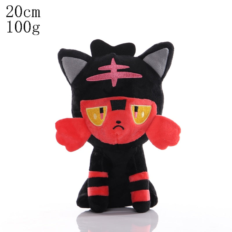Pokemoned plush doll Pikachued stuffed toy Fire-spotted meow Mary Lou Abo snake toy