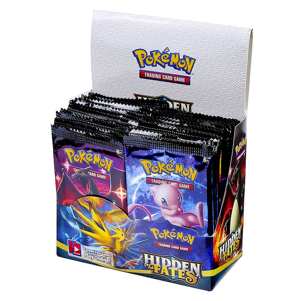324 Booster Card Packs Pokémon Board Game Battle Cards Elf English Cards