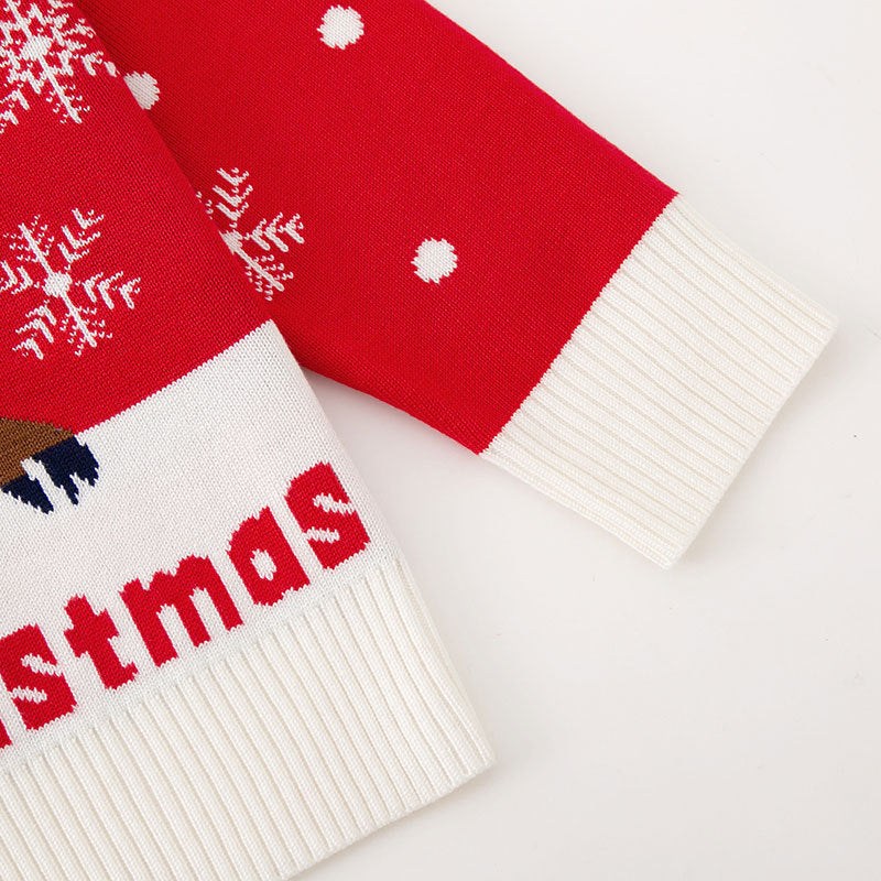 Little Deer Christmas Sweater Baby Undercover Knitted Sweater