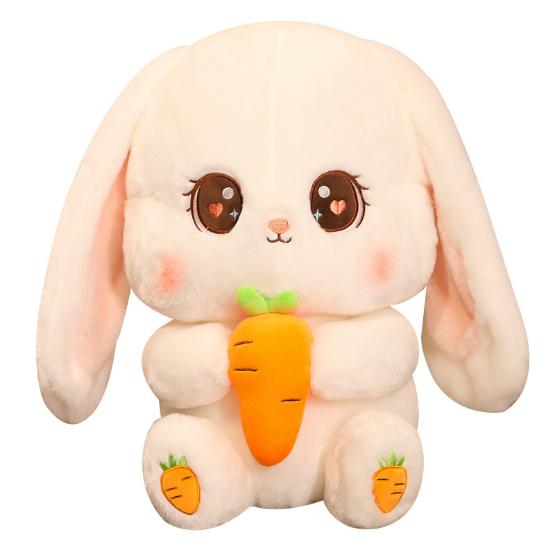 Big Doll Rabbit Plush Toy Cloth Doll Big Cute Carrot Pillow Doll Girl Sleeping Hug Doll
