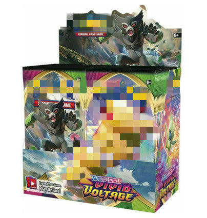 324 Booster Card Packs Pokémon Board Game Battle Cards Elf English Cards
