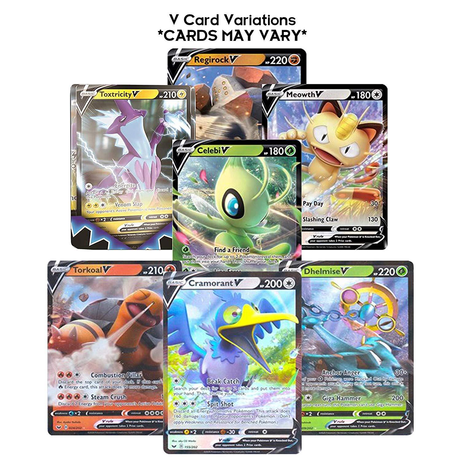 324 Booster Card Packs Pokémon Board Game Battle Cards Elf English Cards