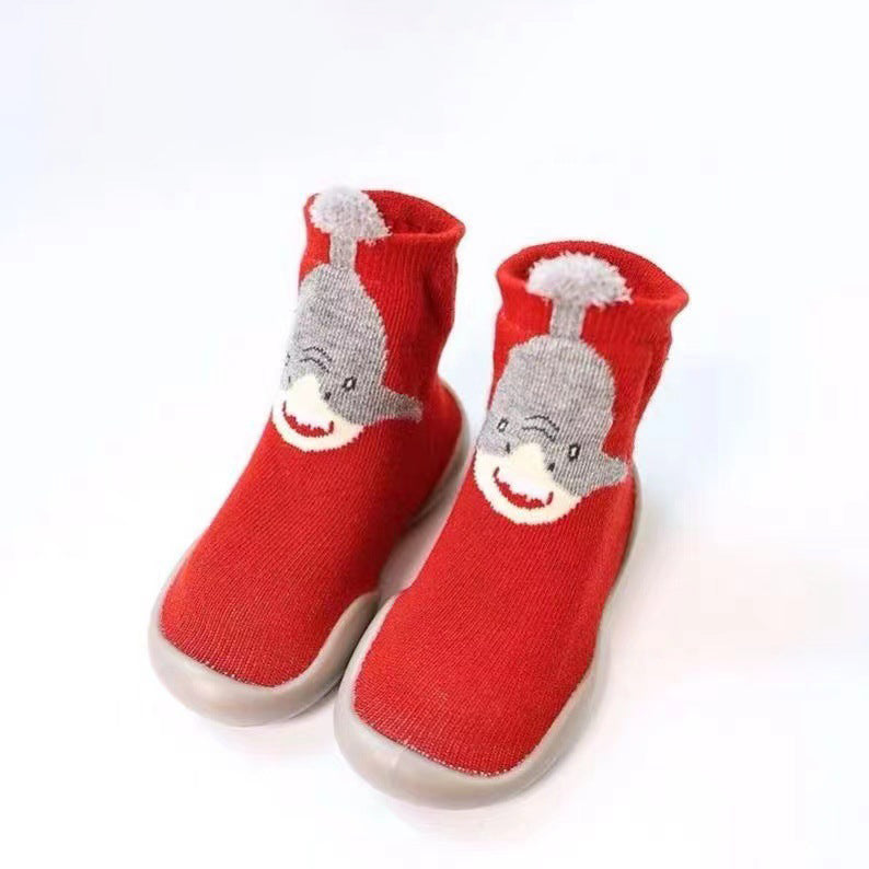 Infant Soft Bottom Toddler Shoes Men And Women Baby Shoes New Floor Socks Children's Shoes Baby Step Shoes Spring Autumn Summer