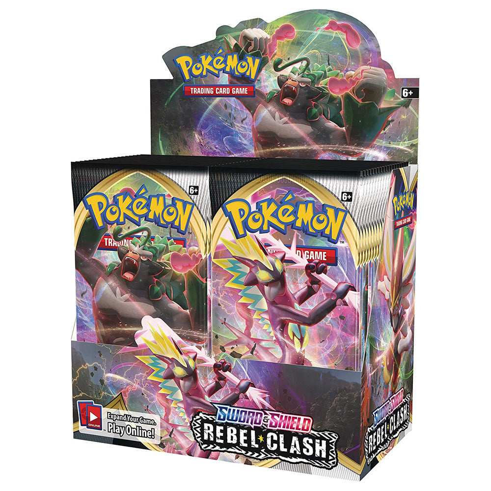 324 Booster Card Packs Pokémon Board Game Battle Cards Elf English Cards