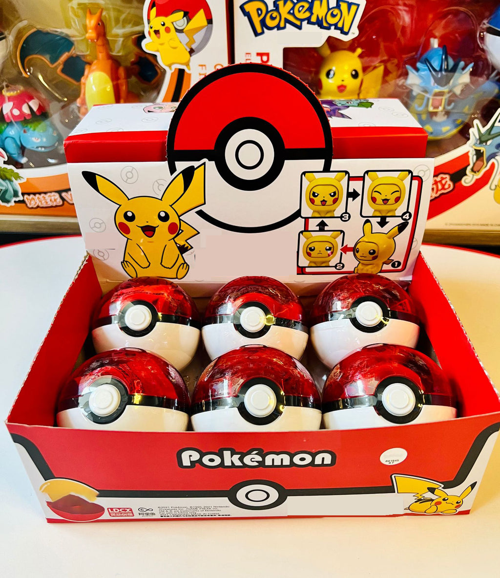 Pokemon Toy Pikachu Doll Poke Ball Pokemon Blind Box