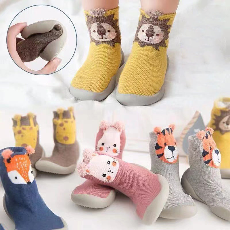Infant Soft Bottom Toddler Shoes Men And Women Baby Shoes New Floor Socks Children's Shoes Baby Step Shoes Spring Autumn Summer