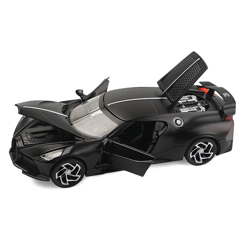 1:32 Toy Car Bugatti Lavoiturenoire Toy Alloy Car Diecasts & Toy Vehicles Car Model Miniature Scale Model Car Toys For Children