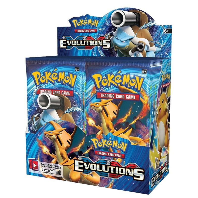 324 Booster Card Packs Pokémon Board Game Battle Cards Elf English Cards