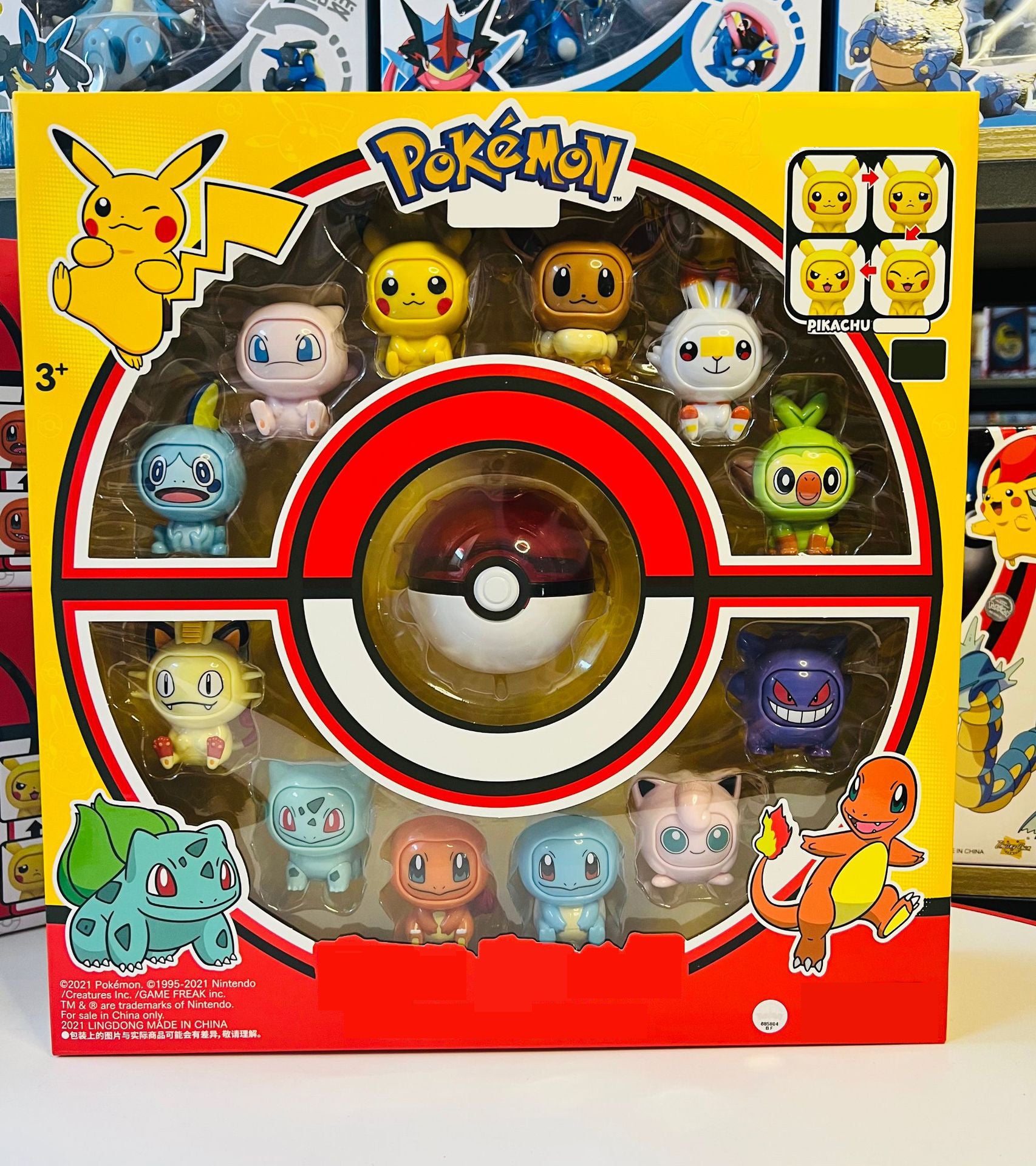 Pokemon Toy Pikachu Doll Poke Ball Pokemon Blind Box